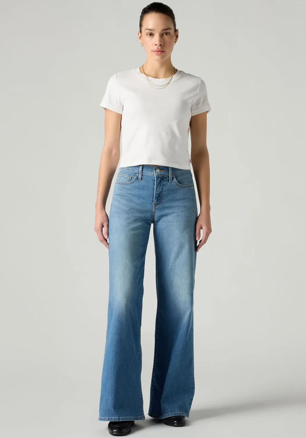 Джинсы с широкими штанинами Levi'S , Blue Denim — фото 4