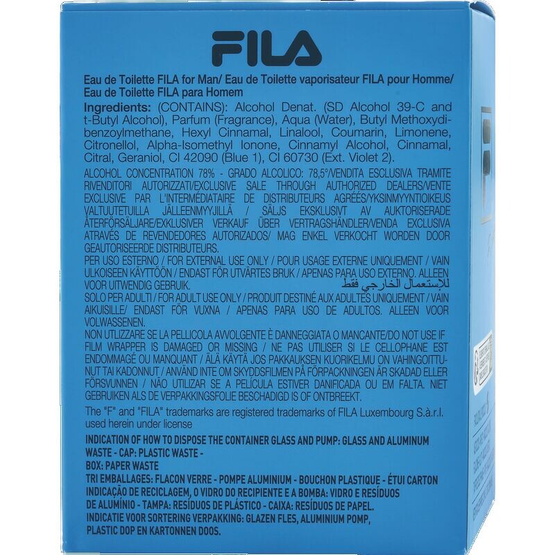 FVIBES MAN. EdT 90 ml FILA — фото 3