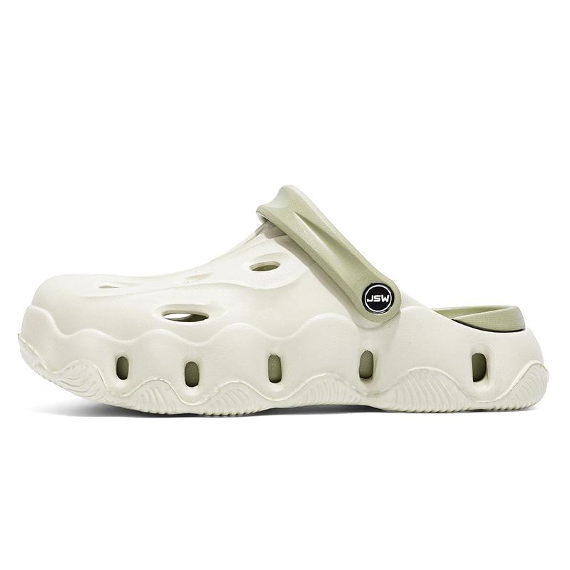 

JEANSWEST Клоги мужские черно-белые, цвет Black White