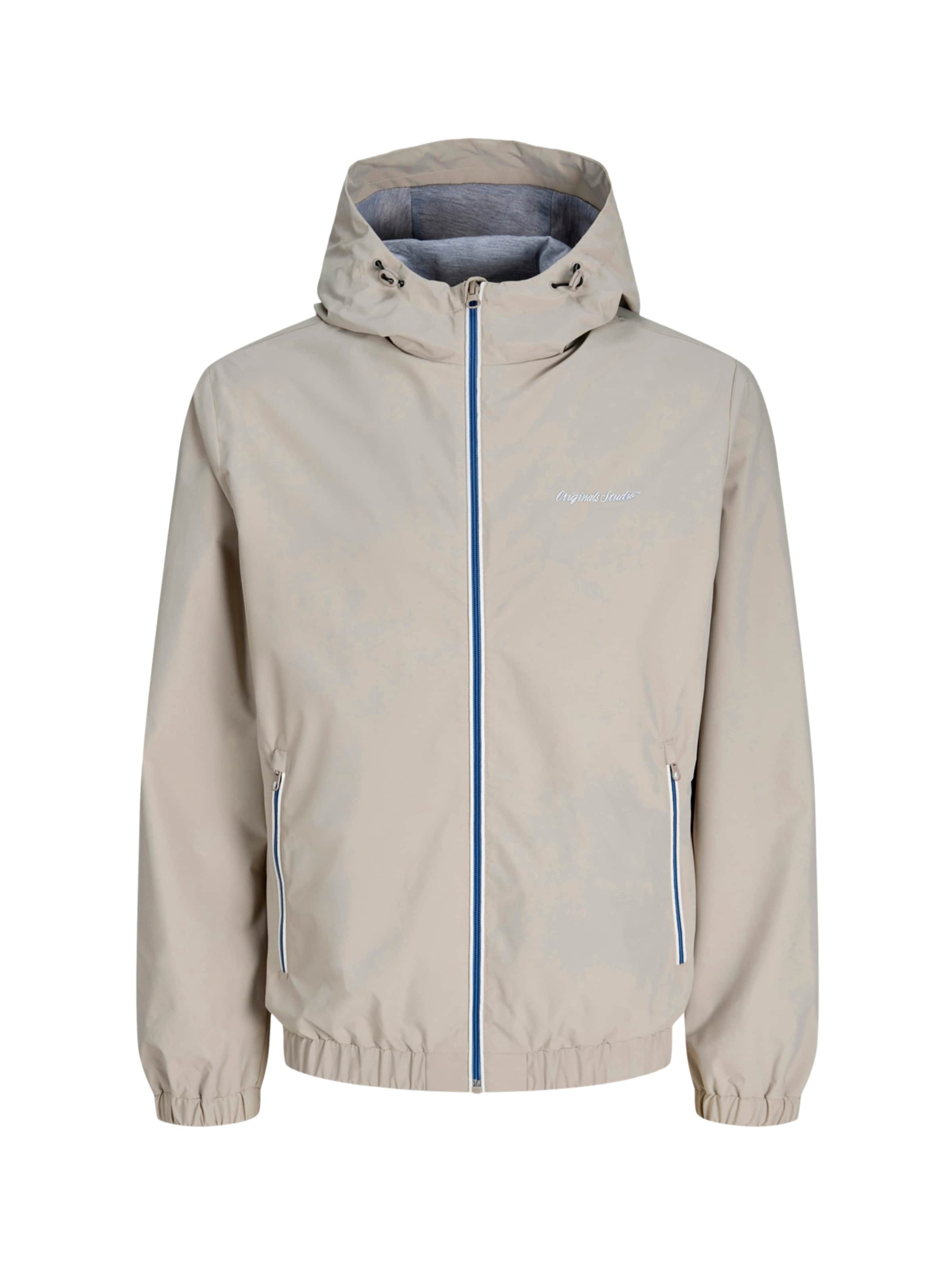 

JACK & JONES Демисезонная куртка 'Nantucket' в светло-сером цвете