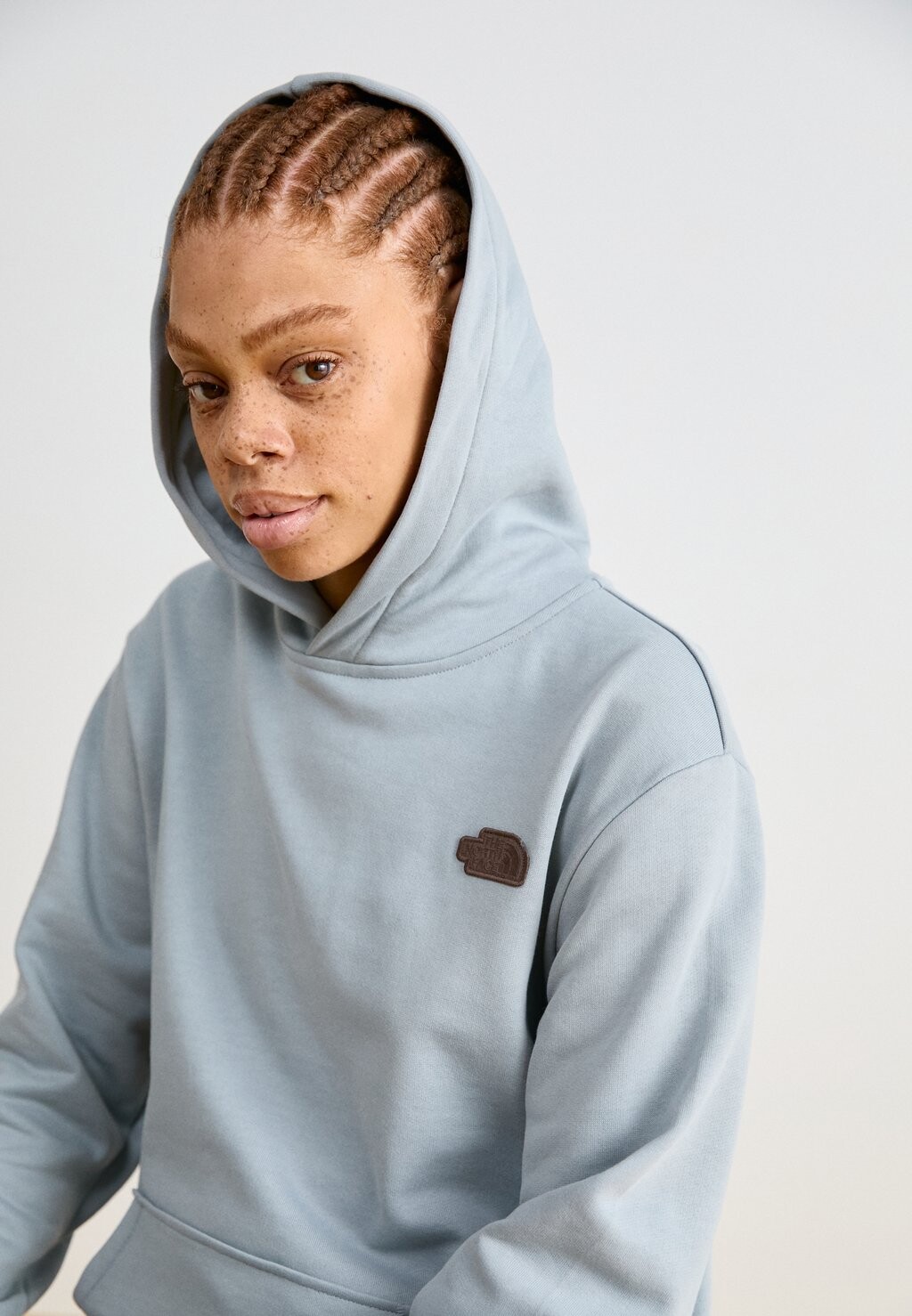 

Толстовка HOODIE The North Face, серо-пятнистый