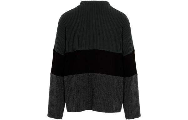Свитер political campaign ribbed panelled sweater 'grey' Balenciaga, серый — фото 2