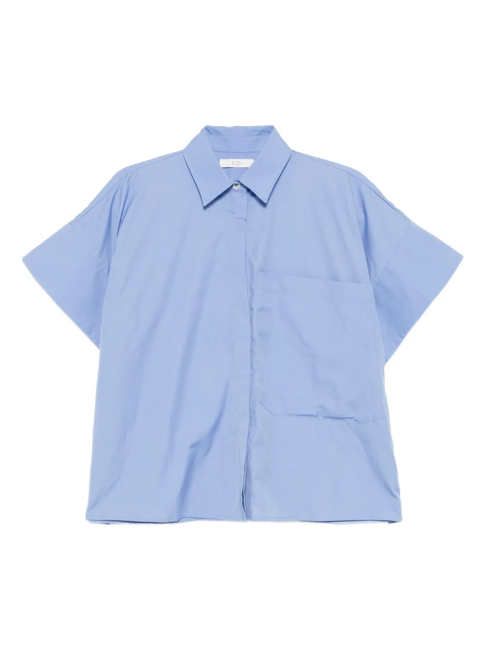 

Рубашка свободного кроя Co Collection, синий