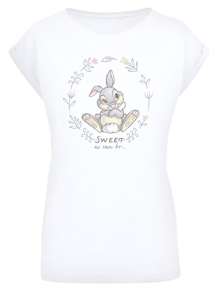 

Футболка F4NT4STIC Disney Bambi Klopfer Thumper Sweet As Can Be, белый