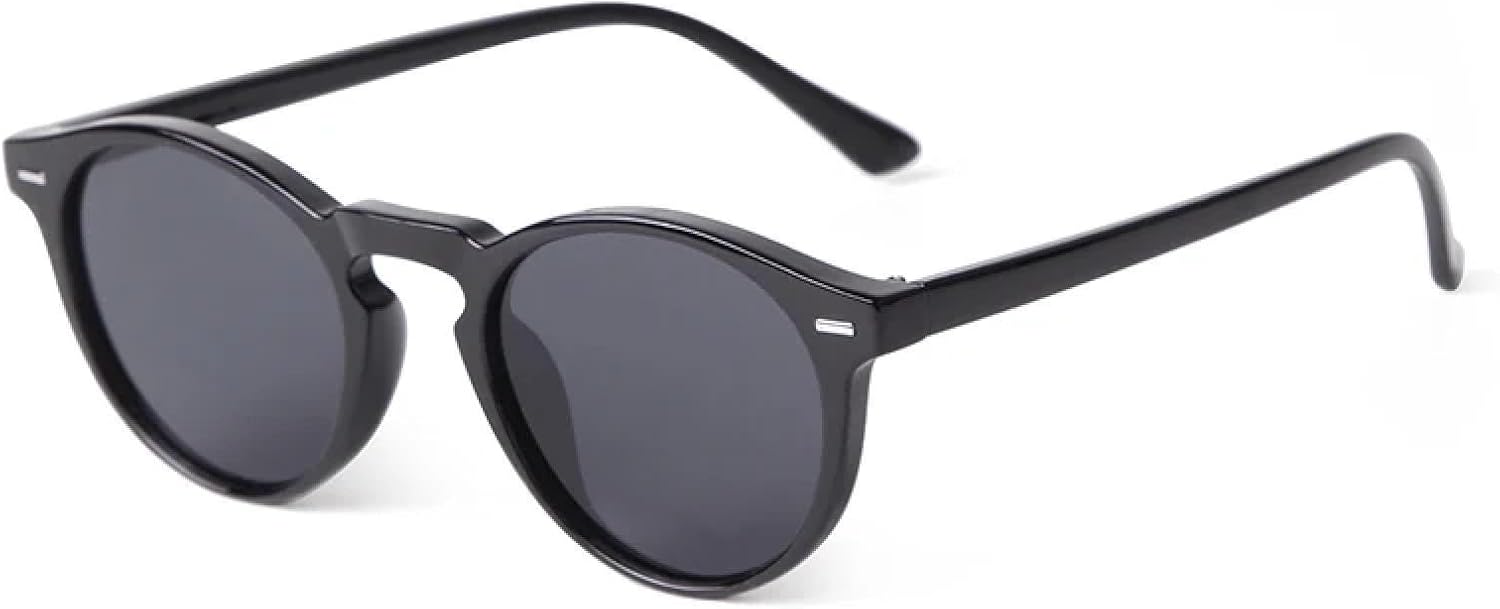 

Солнцезащитные очки с защитой от УФ-излучения UV400 | Маленькие круглые, с заклепками | Для женщин и мужчин, для занятий спортом на открытом воздухе и вождения DSVIGF, 15