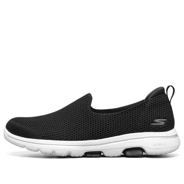 Тапочки go walk 5 loafers 'black' Skechers, черный