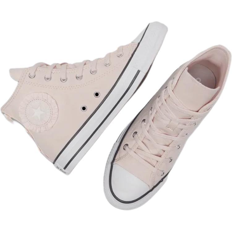 Converse All Star Abrasion Resistant Высокие Детские Повседневные Кроссовки Розовые — фото 4