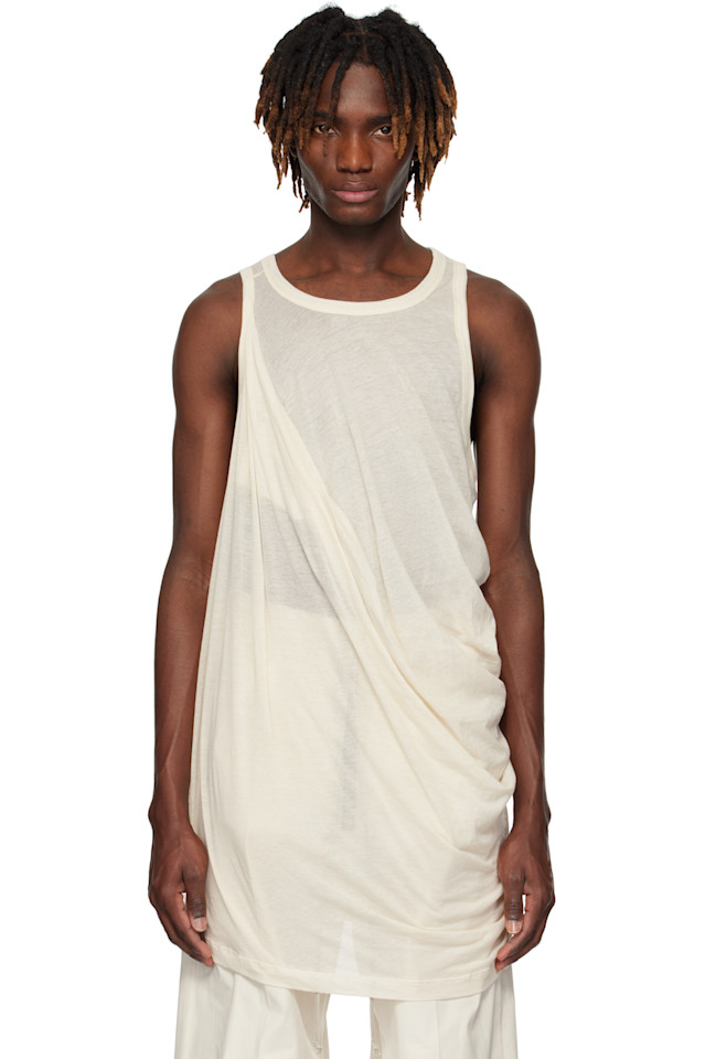 

Топ-майка Hollywood anthem Rick Owens, цвет natural