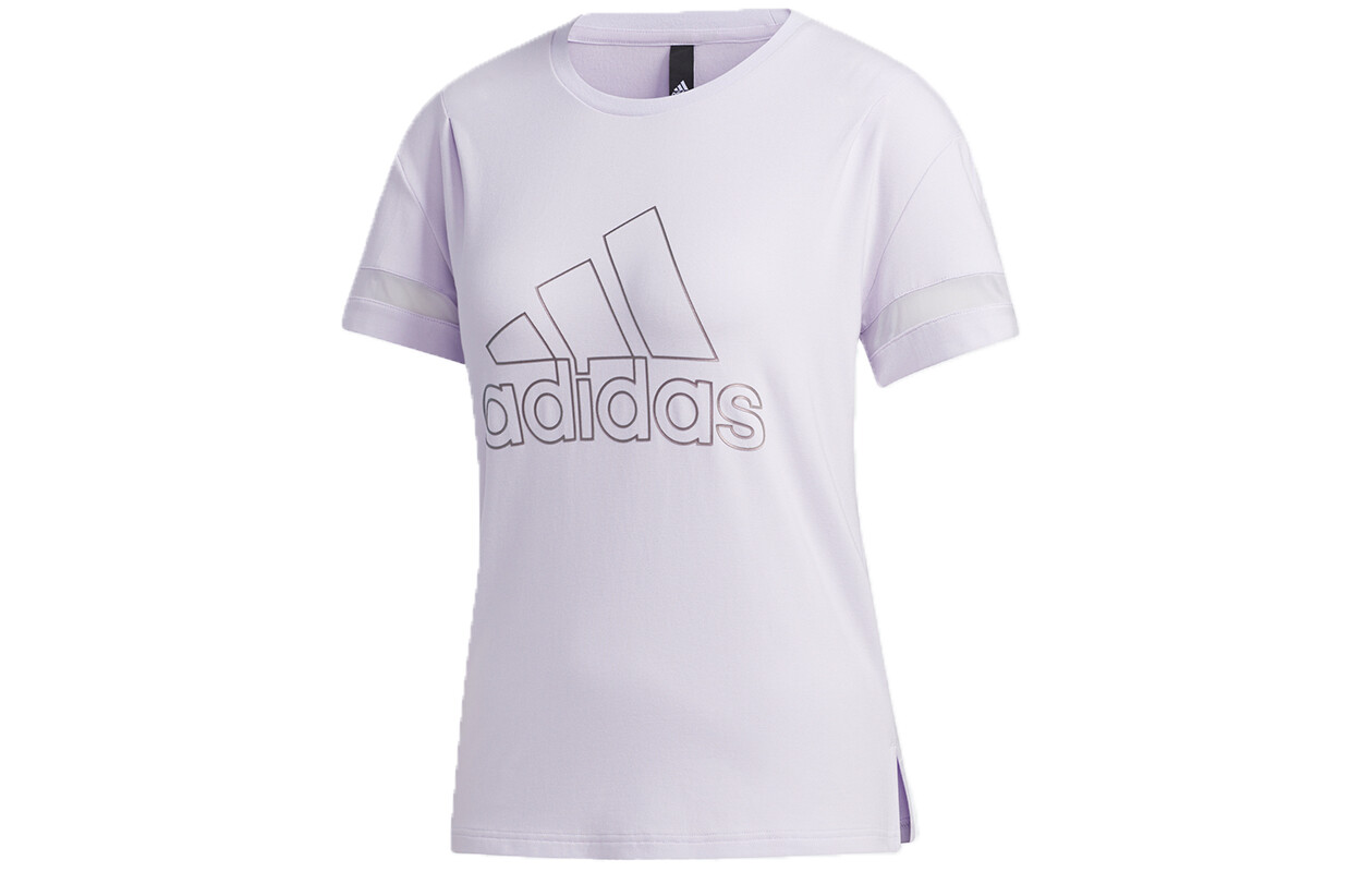 

Футболка женская сиреневая Adidas
