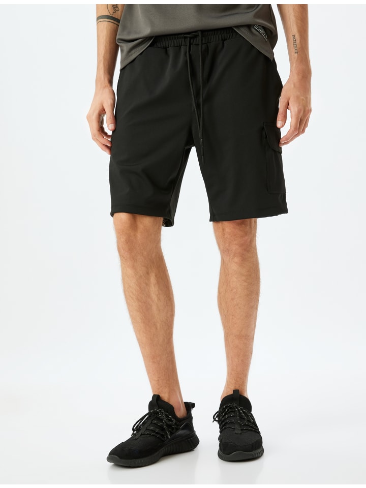 

Тканевые шорты KOTON, черный