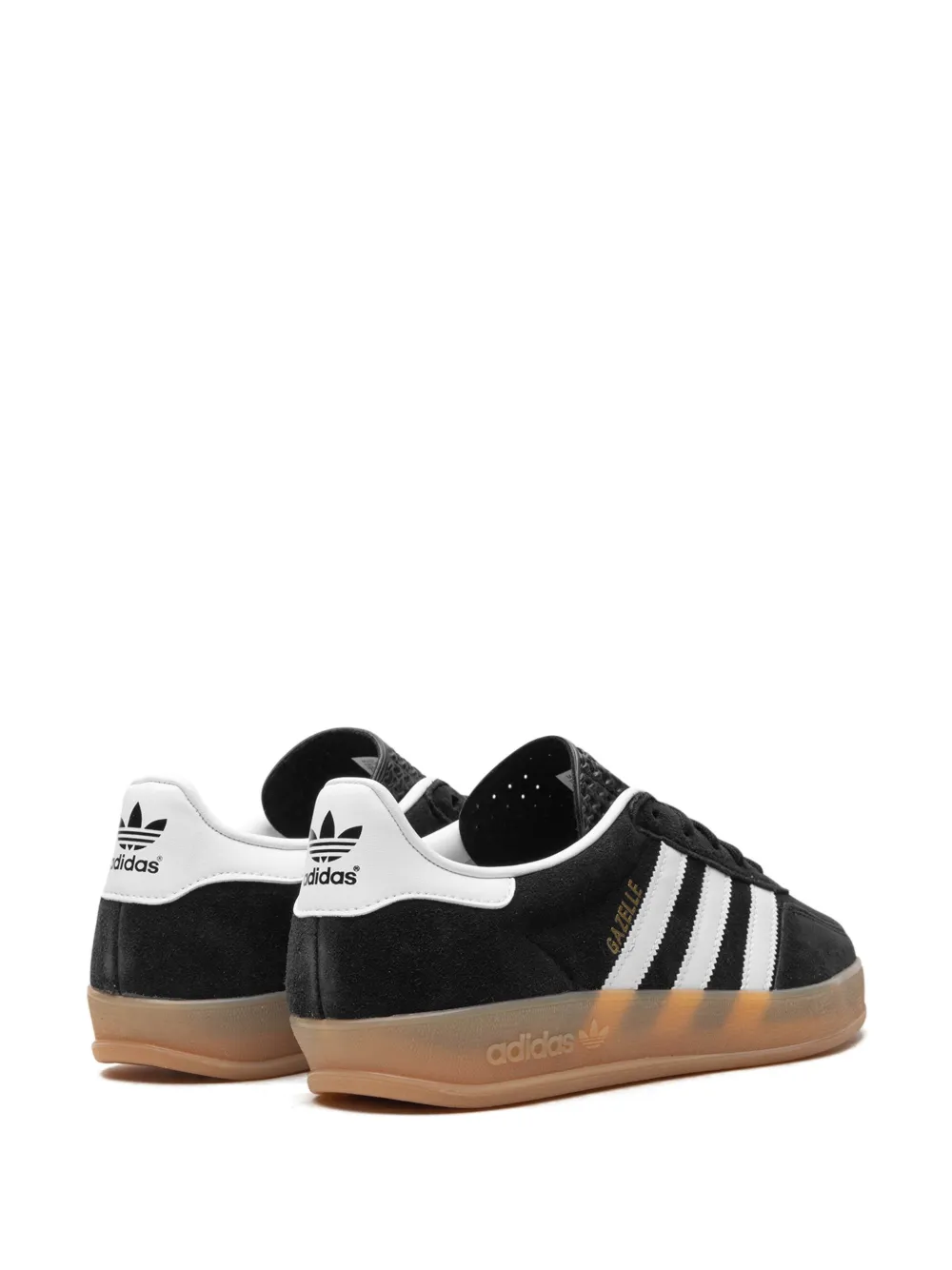 Кроссовки Adidas Gazelle Indoor Core Black/White/Gum — фото 3