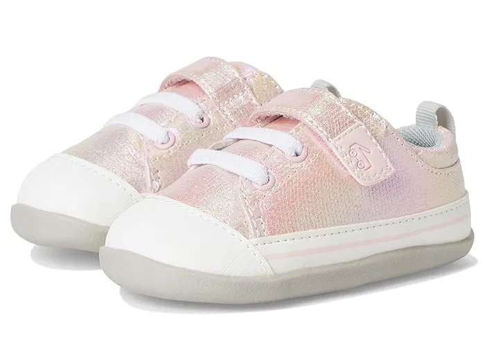 Кроссовки для первых шагов Stevie Mini See Kai Run, Pink Metallic