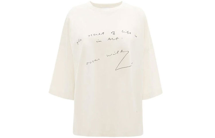 

JW Anderson Футболка мужская белые