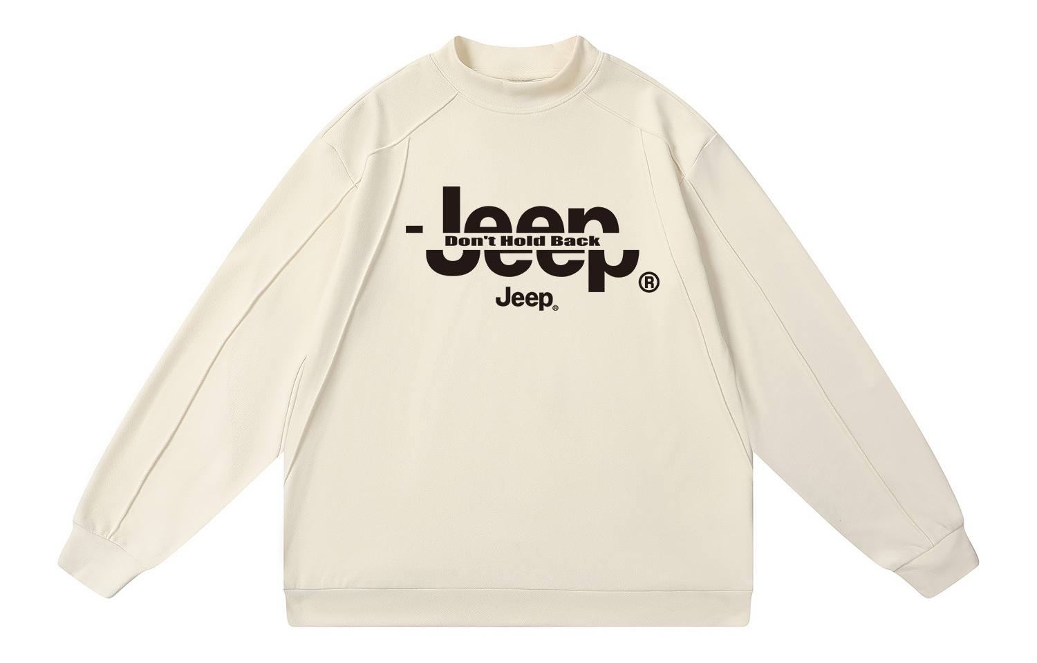 

Свитшот Unisex Crew Neck Moderate Heavyweight Jeep, оранжевый