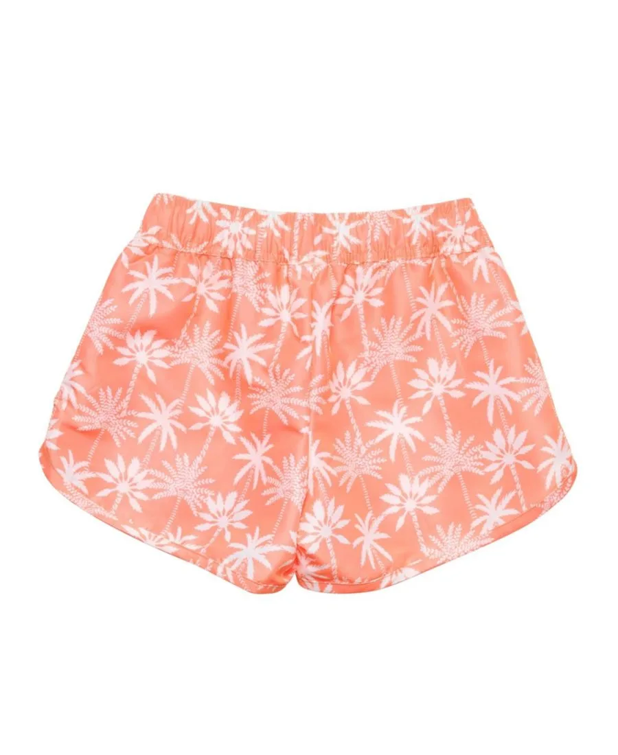 Шорты для серфинга Big Girls Cali Palms из переработанных материалов Snapper Rock, оранжевый — фото 3