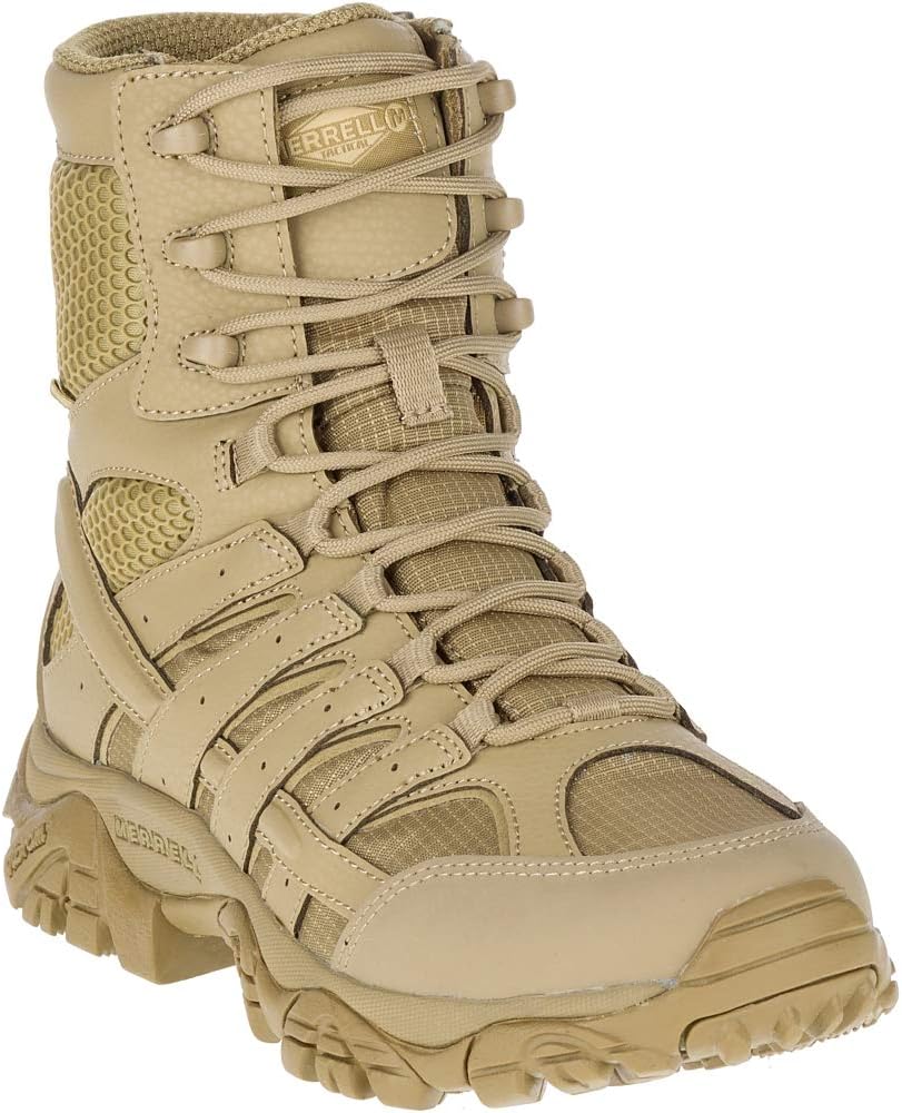 Мужские ботинки Merrell Moab 2 с композитным носком, 20 см, Coyote — фото 4