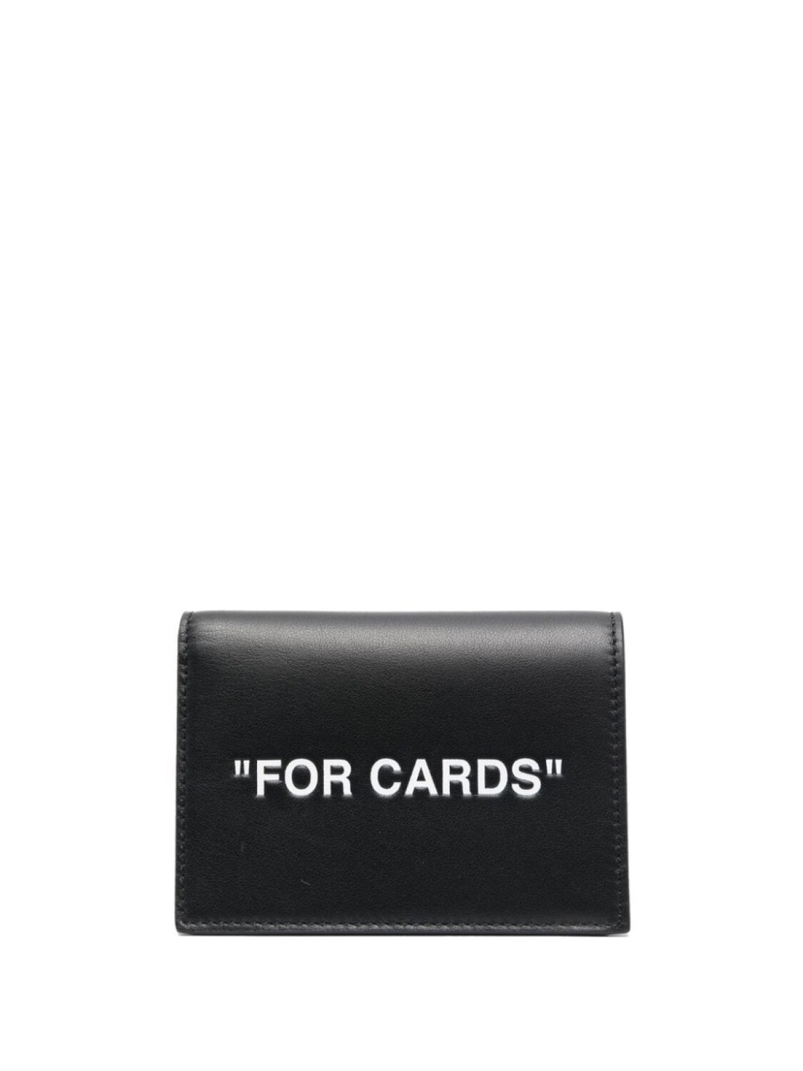 

Off-White картхолдер с надписью, черный