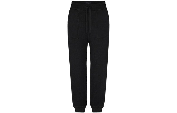 

Новые квартальные продукты LV Casual Pants Men Black Louis Vuitton, черный