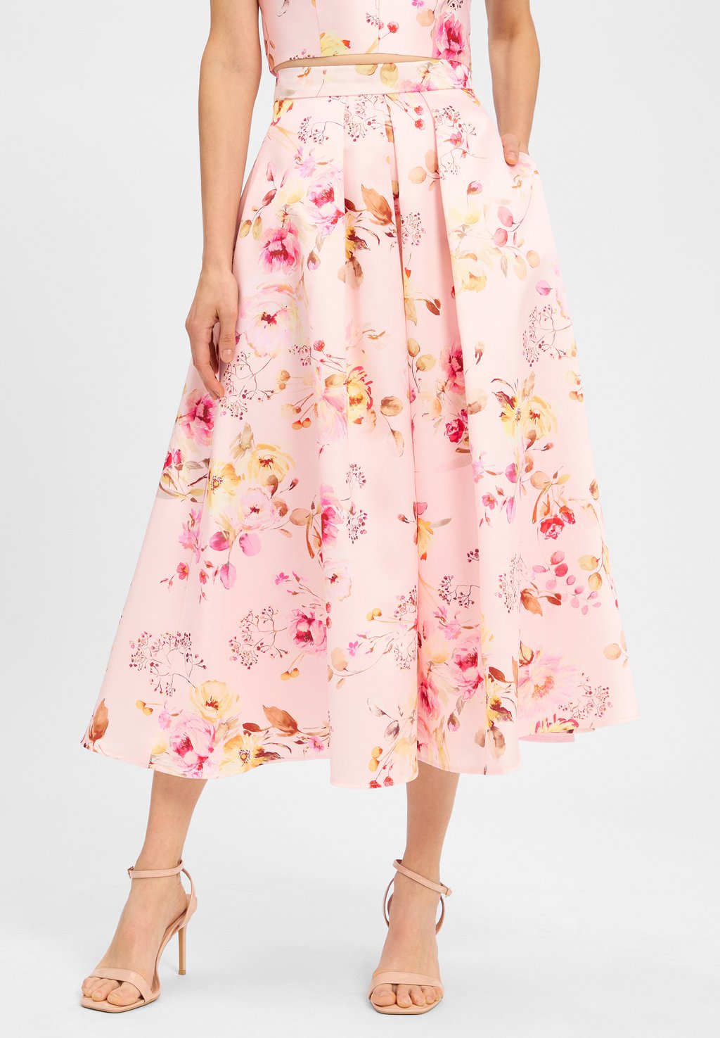 

Юбка плиссированная A-line skirt Swing, светло-розовый