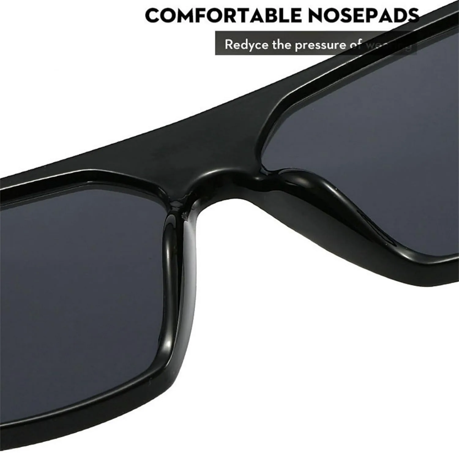 

Солнцезащитные очки Willochra Retro Oversized Square Shield для женщин и мужчин, модные винтажные очки-пилот с защитой от УФ-излучения UV400 (2025 год), C1