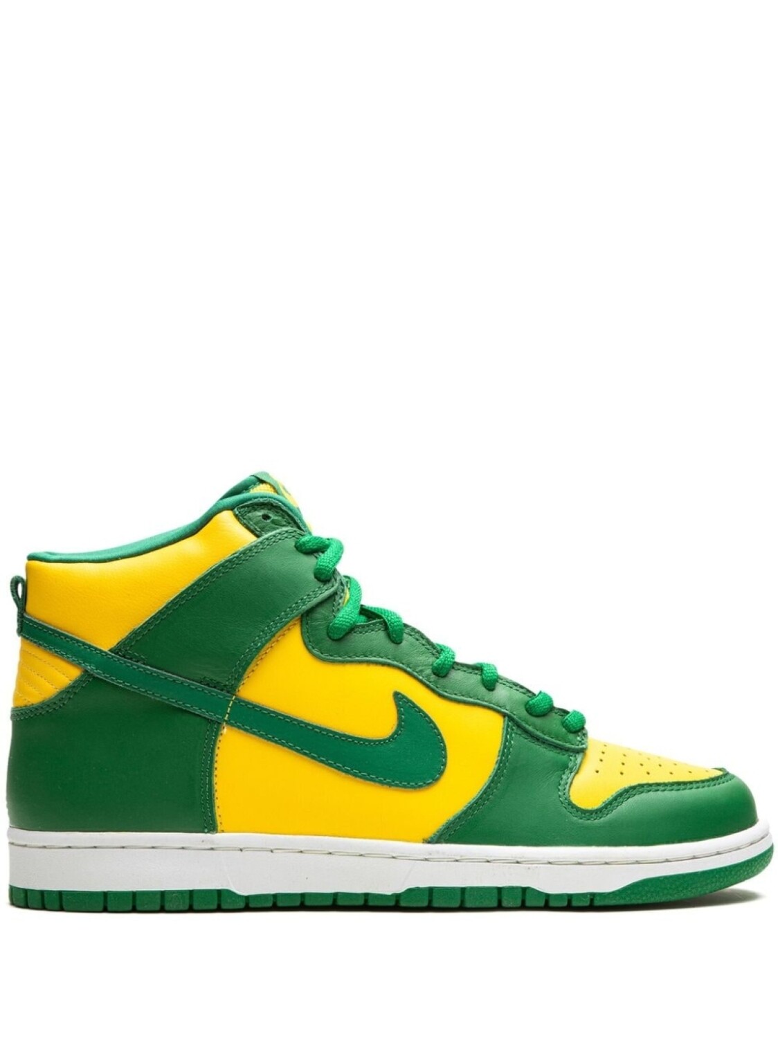 

Nike кроссовки Dunk High 'Brazil', зеленый