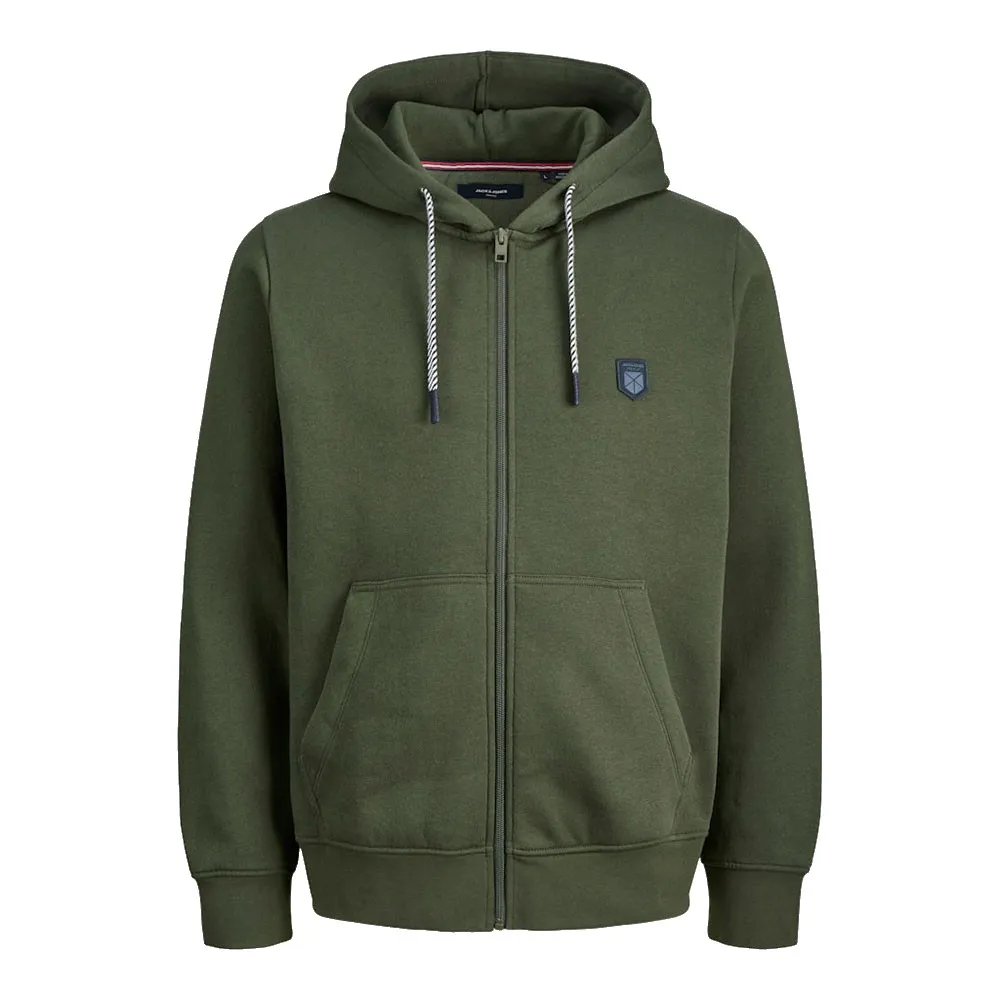 

Толстовка Jack & Jones Ronaldo full zip, зеленый