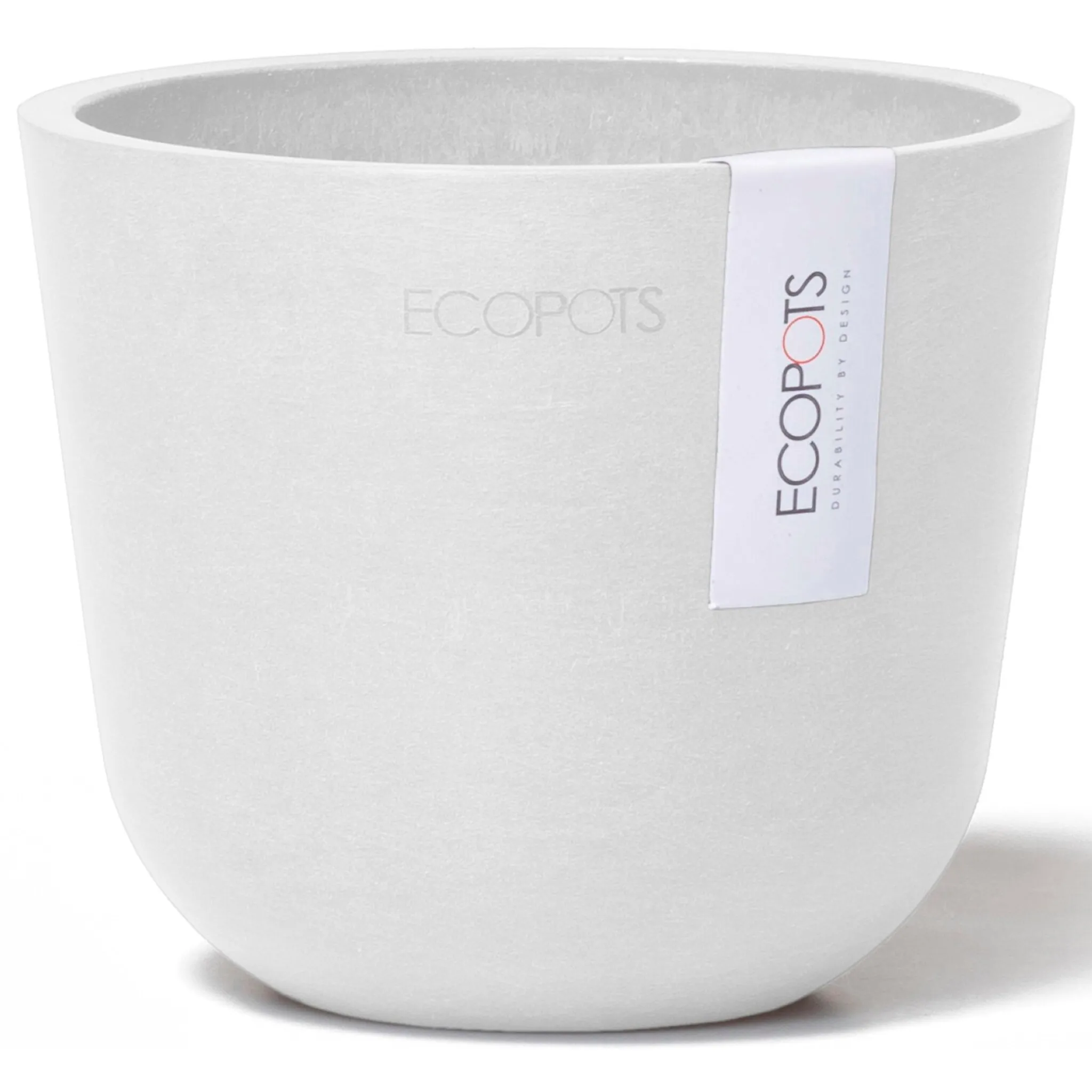 

Цветочный горшок ECOPOTS «Oslo Mini 11.5 White», для использования в помещении, белый
