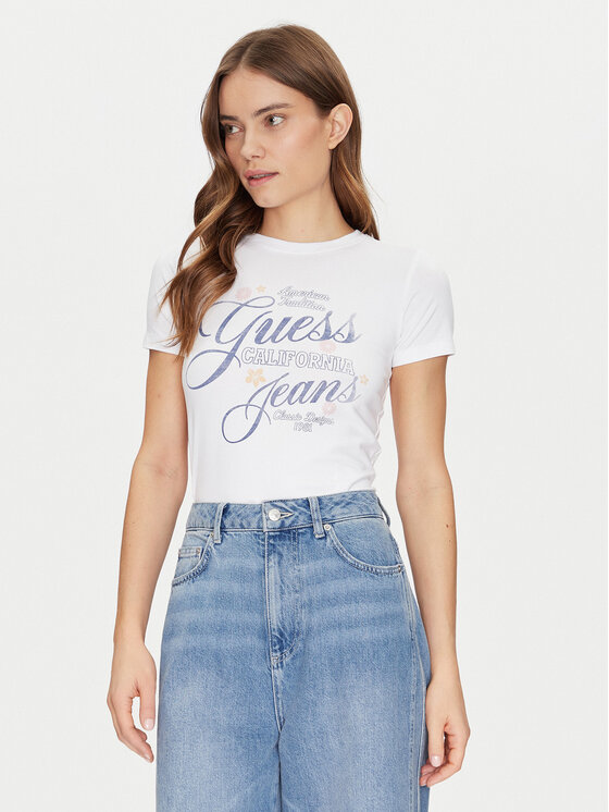 

Футболка обычного кроя W5GI24 J1314 Guess, белый