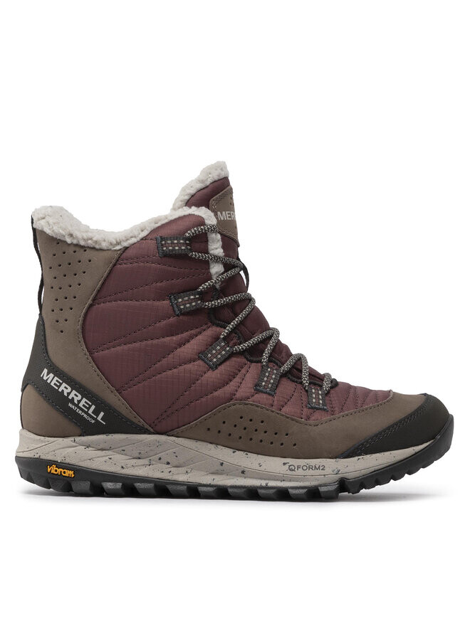 

Снегоступы Antora Sneaker Boot Wp Merrell, темно-красный