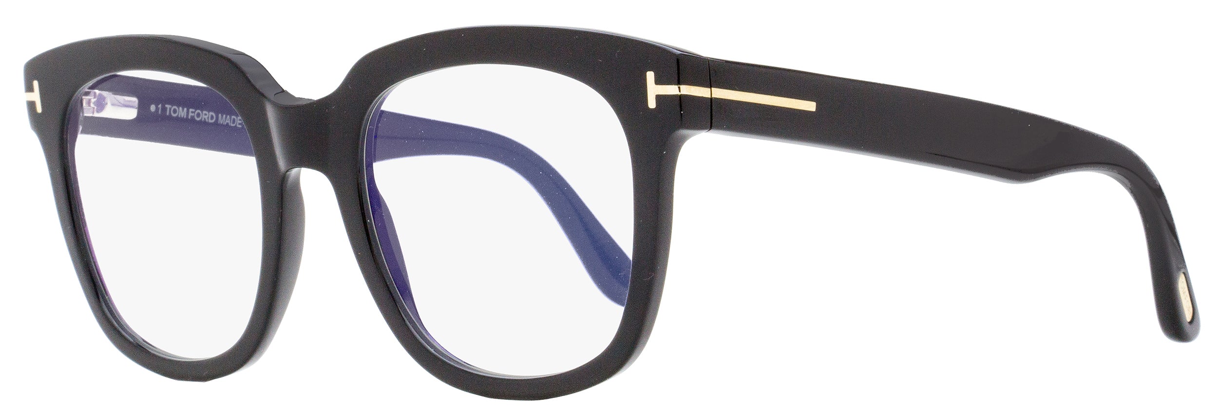

Женские очки Tom Ford Blue Block TF5537B 001 черные 52 мм