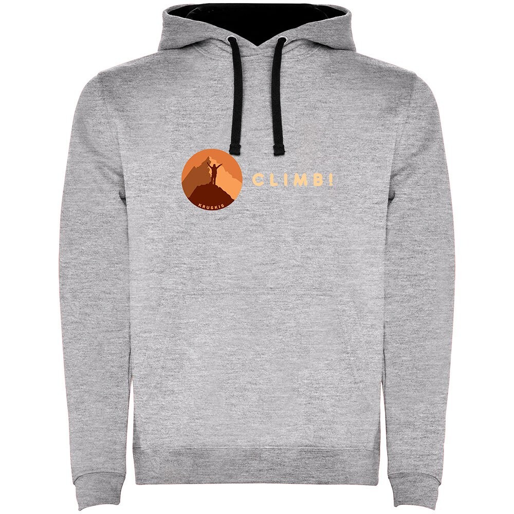 

Худи Kruskis Climb! Two Colour, серый