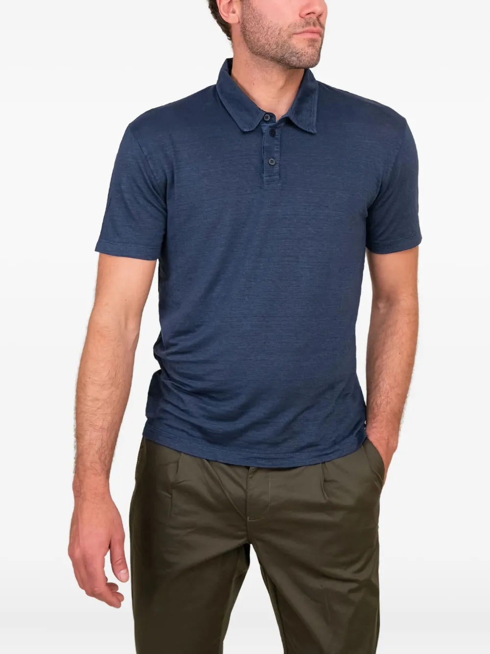 

Рубашка поло с короткими рукавами Daniele Fiesoli, синий