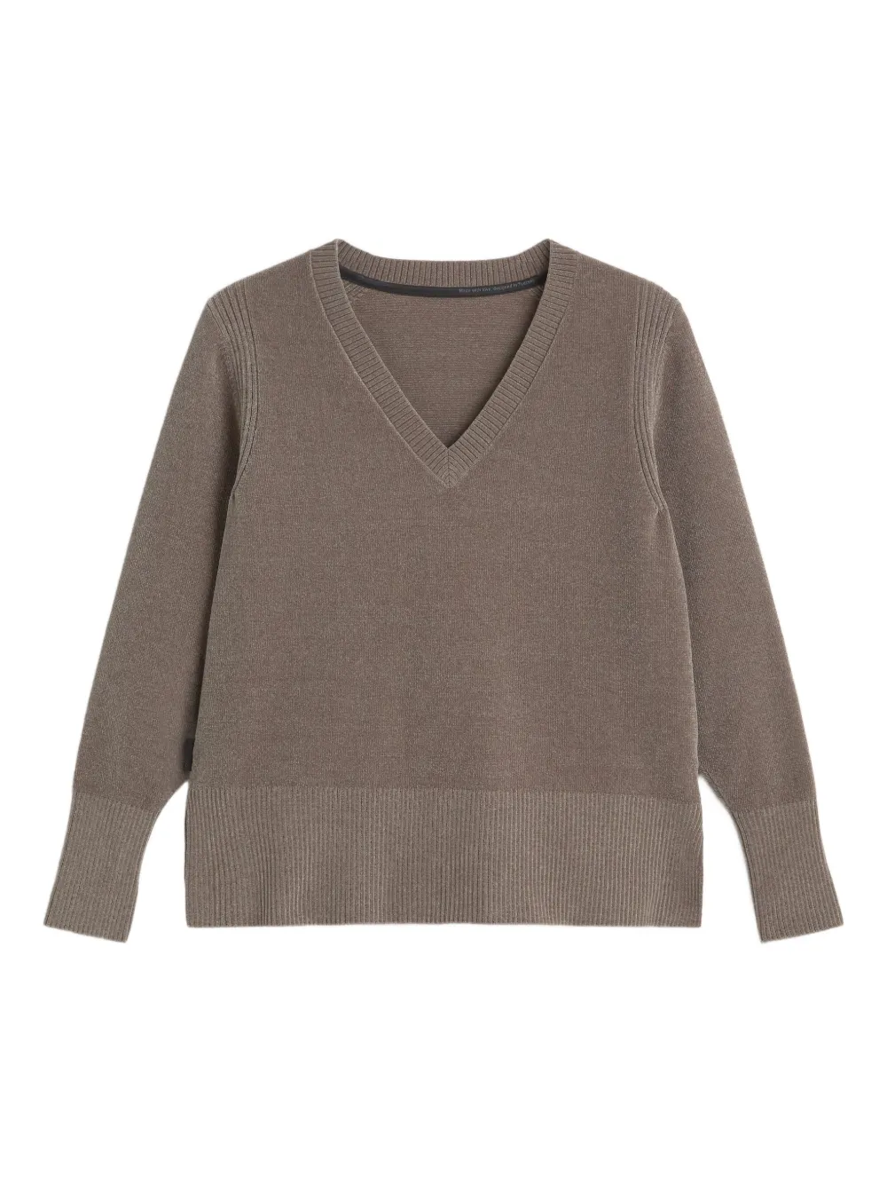 

Свитер с V-образным вырезом RRD, нейтральный