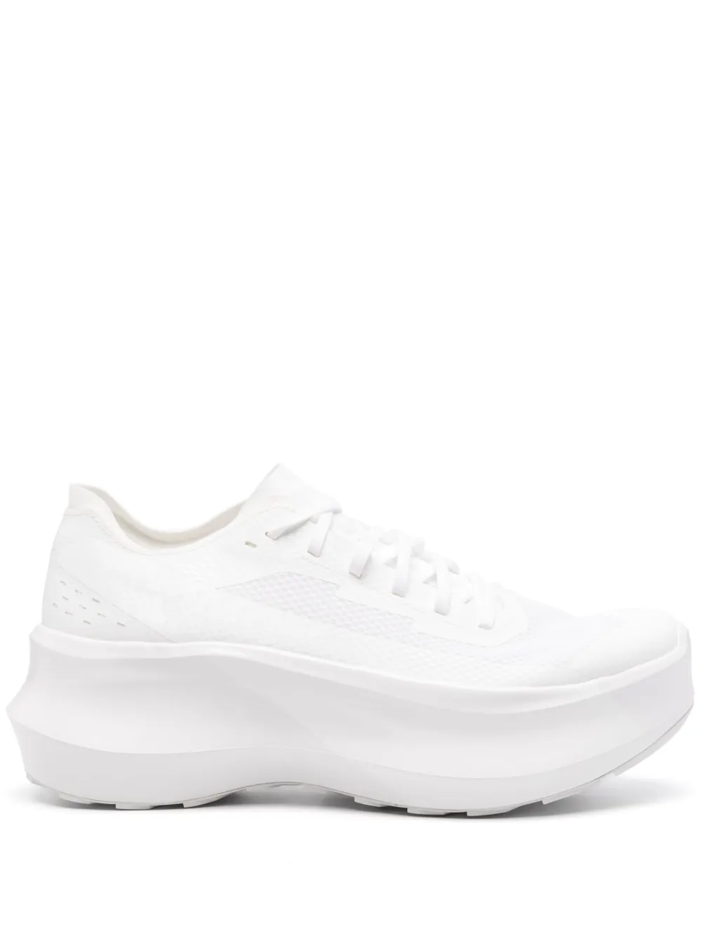 

Кроссовки Phantasm на платформе из коллаборации с Salomon Black Comme Des Garçons, белый