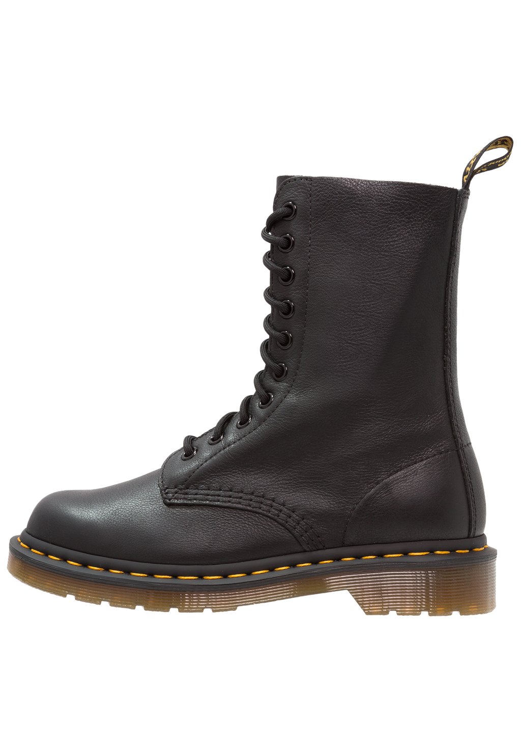 

Ботильоны на шнуровке 1490 10 EYE VIRGINIA Dr. Martens, черный