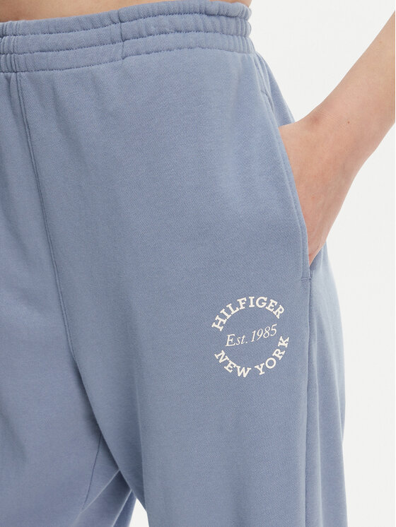 Спортивные брюки обычного кроя UW0UW05793 Tommy Hilfiger, синий — фото 4