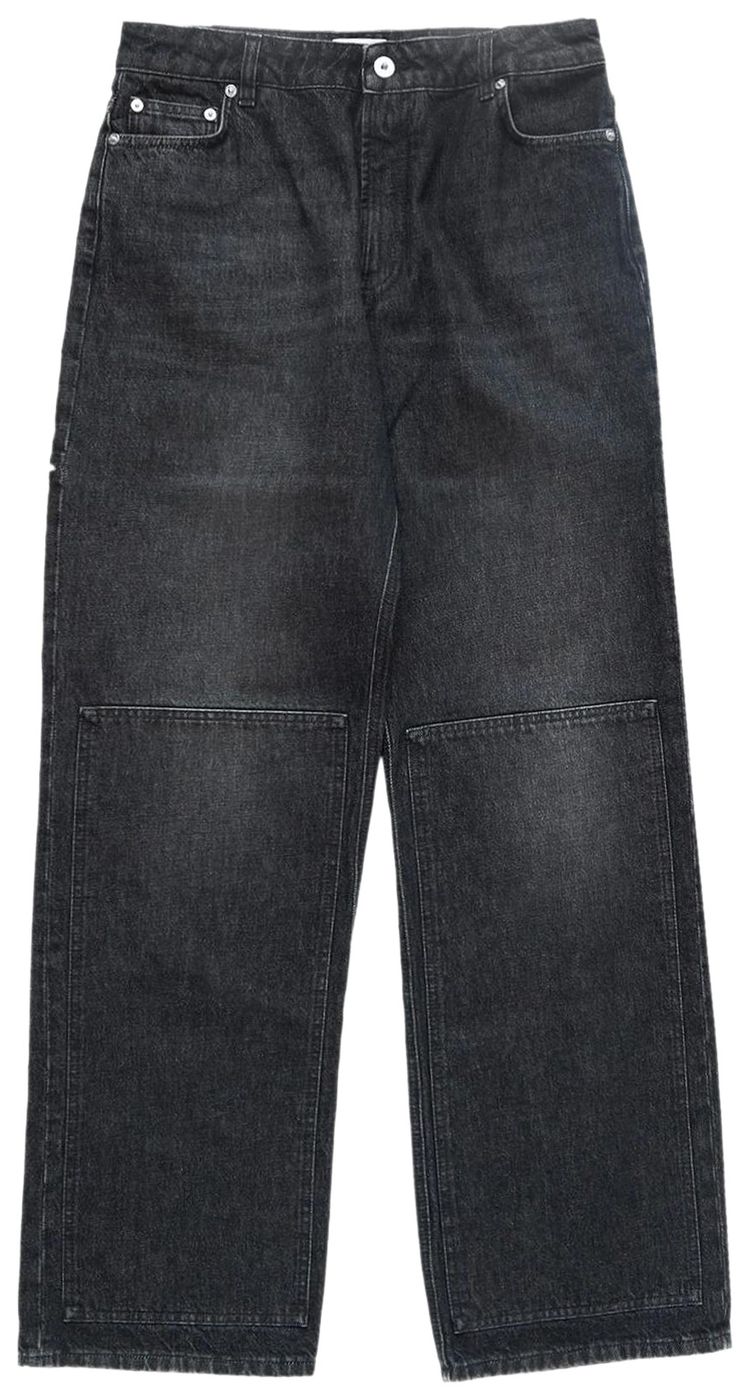 

Джинсовые брюки Jean Paul Gaultier Workwear Detail, черный