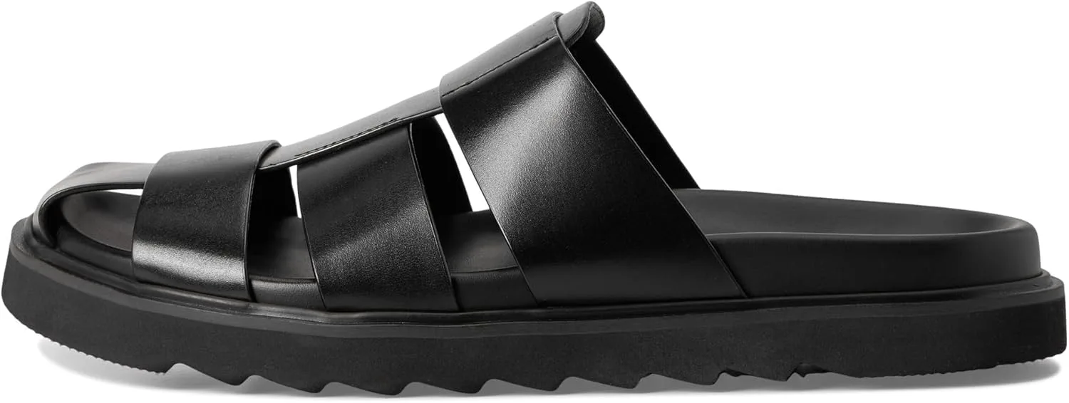 Шлепанцы Steve Madden mens Bandera, черный — фото 4