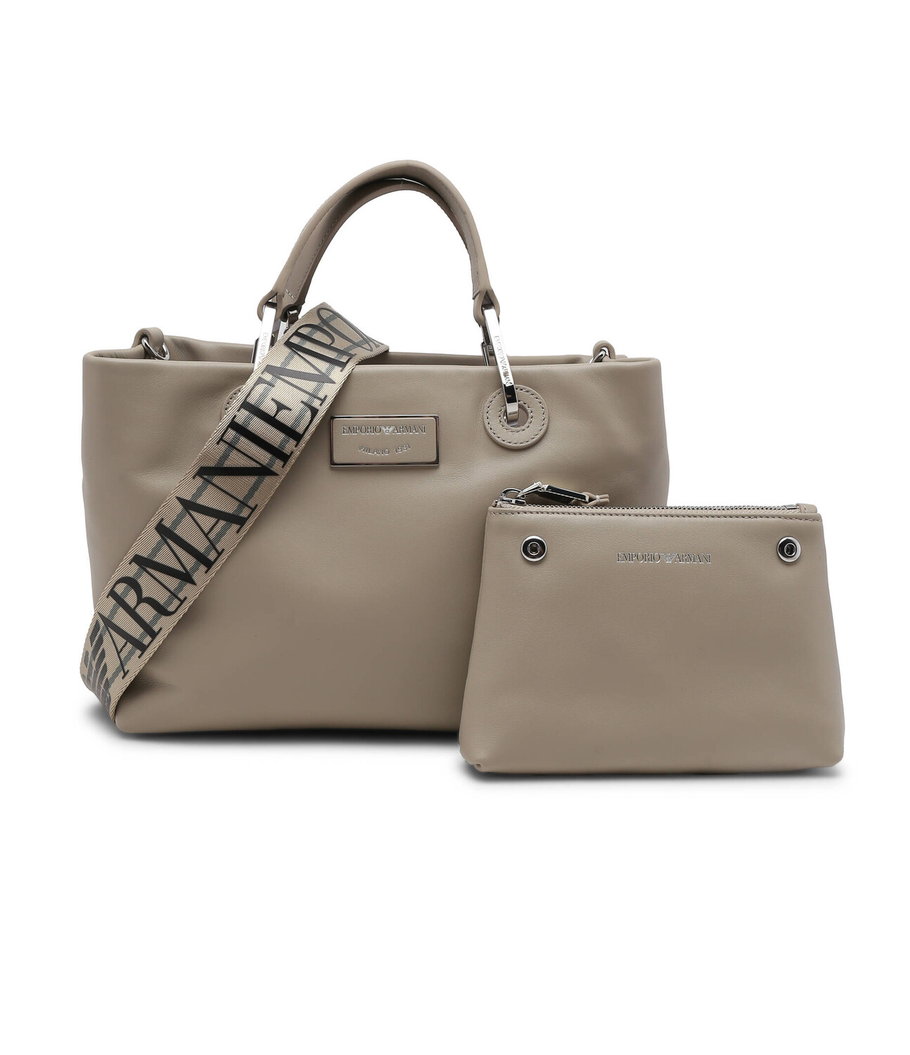 

Сумка через плечо Emporio Armani + marsupio, бежевый