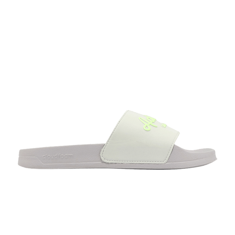 

Кроссовки Adilette Shower 'Crystal Jade Green Spark', зеленый