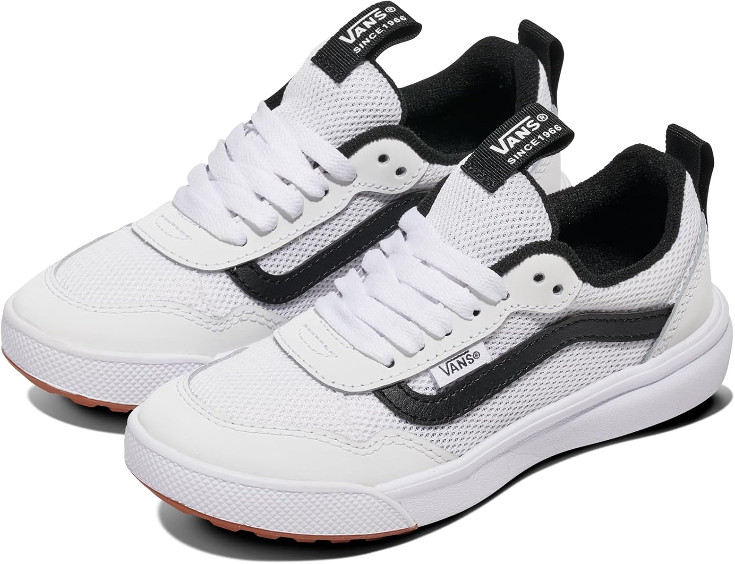 Кроссовки Vans для детей и подростков, Спортивная обувь для мальчиков и девочек для ходьбы, походов и моды, белый — фото 2