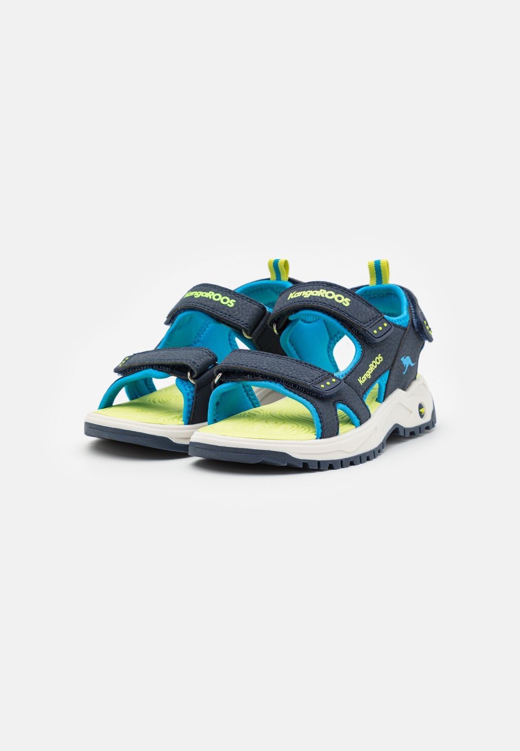 Трекинговые сандалии K-As Ture Unisex KangaROOS, цвет dark navy/lime — фото 2