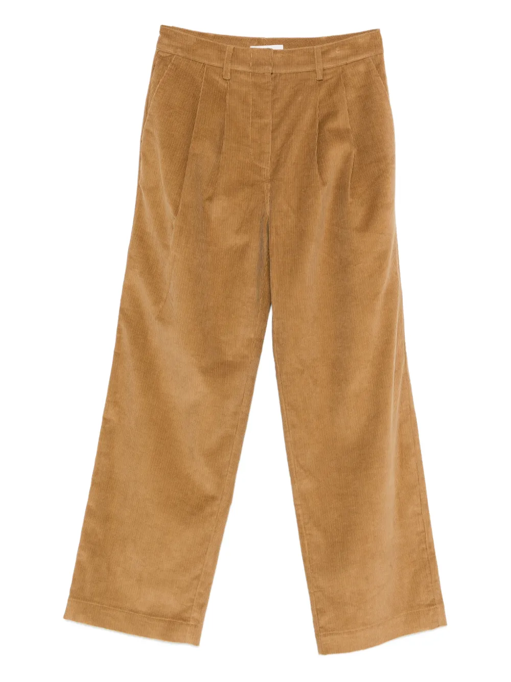 

Вельветовые брюки со складками Co Collection, коричневый