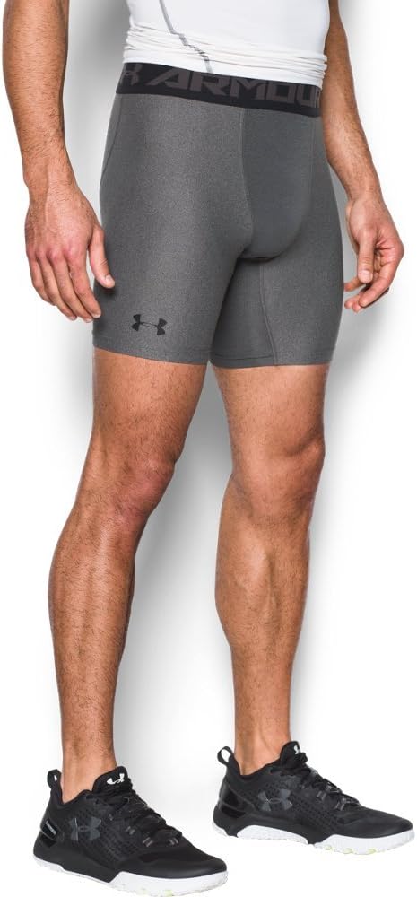 

Мужские компрессионные шорты Under Armour HeatGear Armour 2.0, 6 дюймов, Gray/ Black