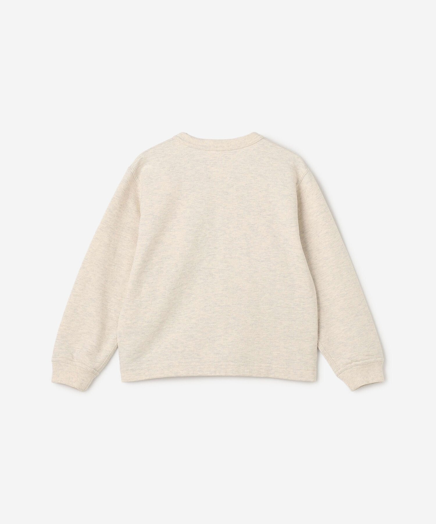 DANTON | Детский хлопковый кардиган с круглым вырезом Bshop, ECRU — фото 3