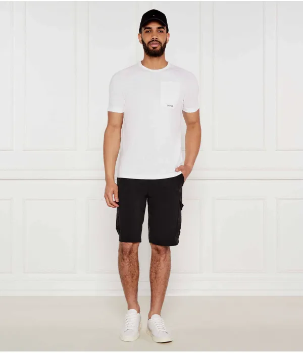 Футболка в стиле «городской технологии» Regular fit Boss Green, белый — фото 2