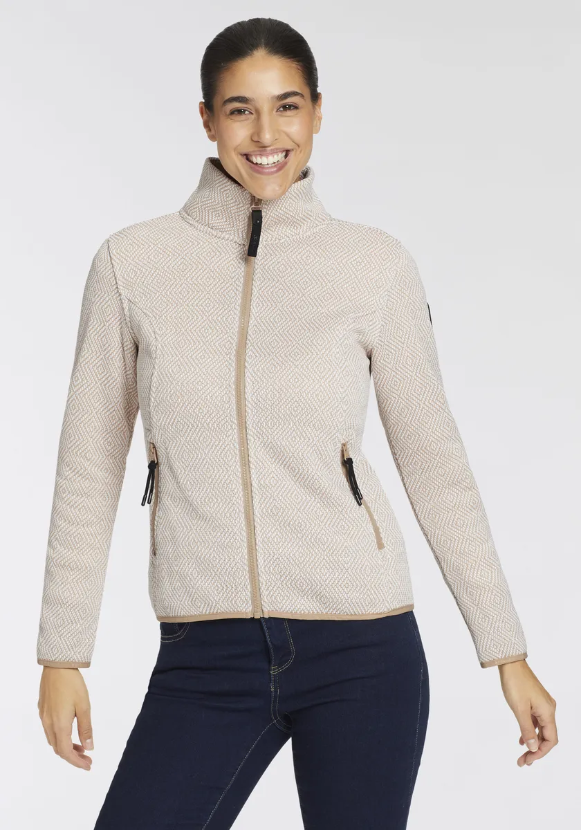 

Флисовая куртка Icepeak "D KNIT FLEECE JACKE AIKES" (1 шт.), утепленная, цвет Powder