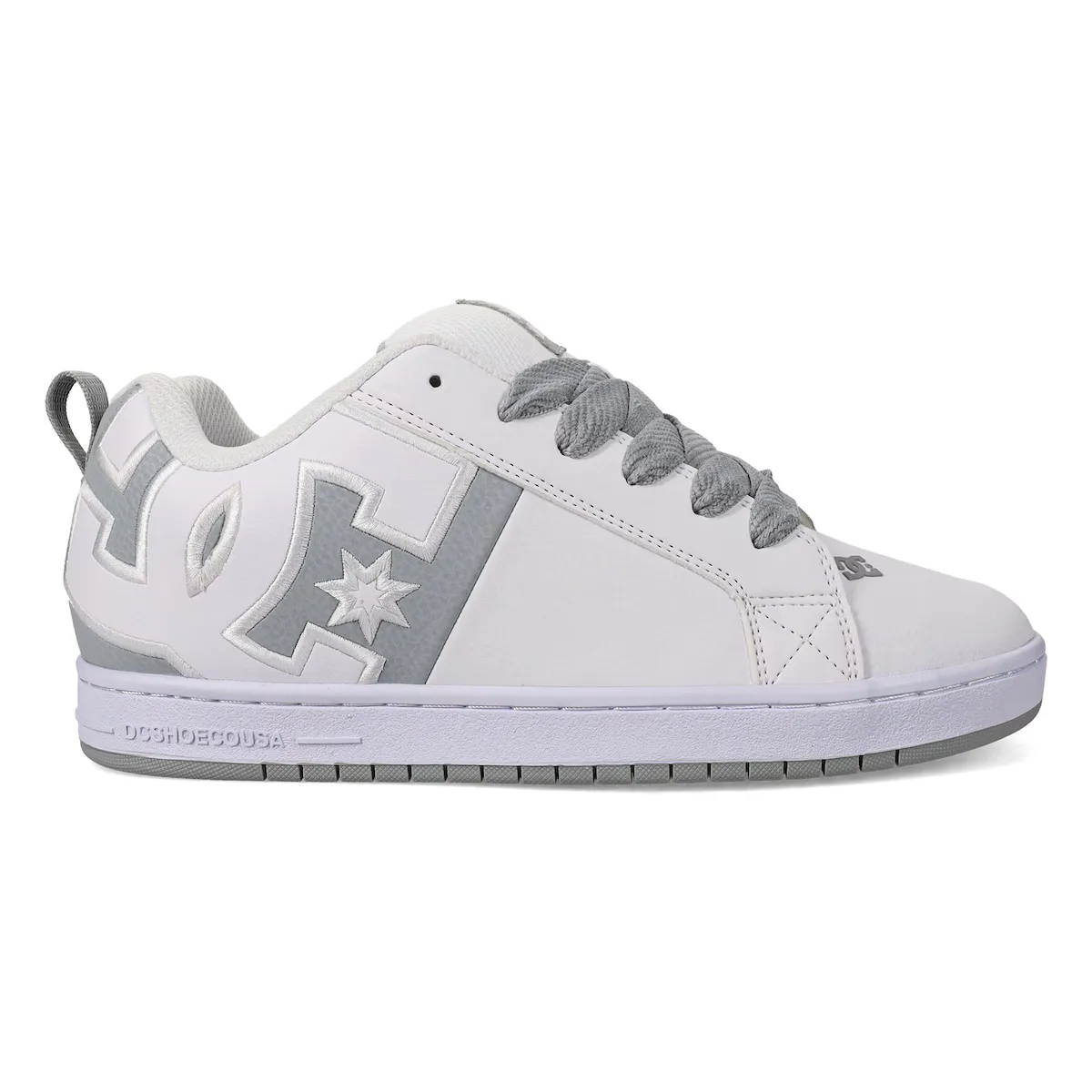 

Кроссовки DC Shoes мужские Court Graffik, белый/серый