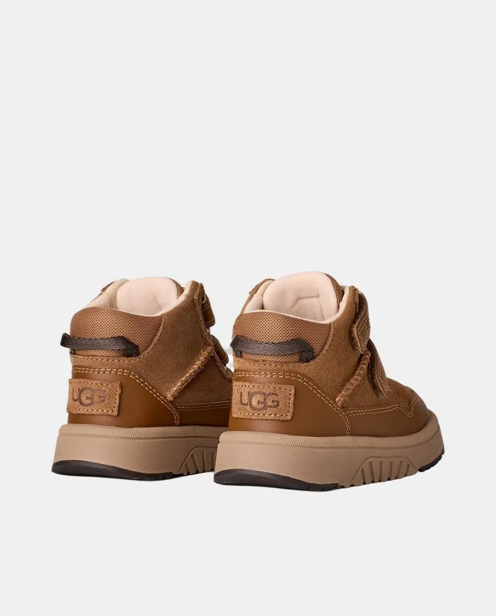 Детские ботинки на липучках Rennie UGG, светло-коричневый — фото 4