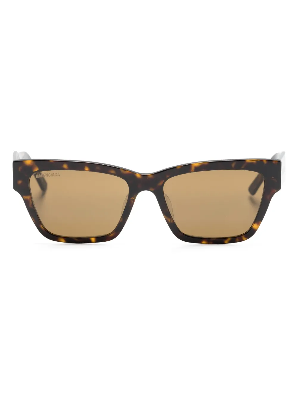 

Очки с логотипом Balenciaga Eyewear, коричневый